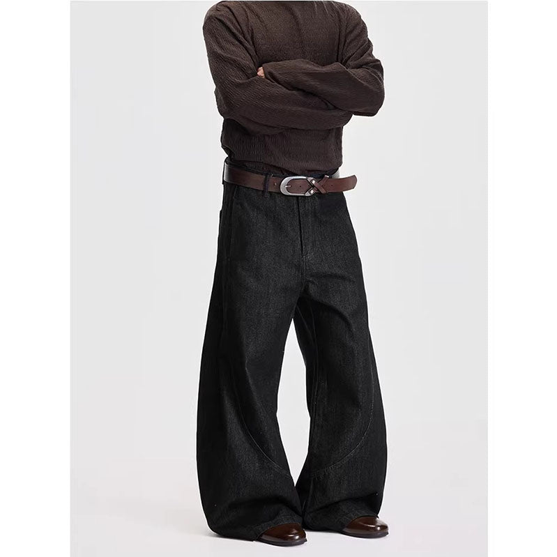 Cleanfit Baggy Scimitar-silhouette Jeans 1035