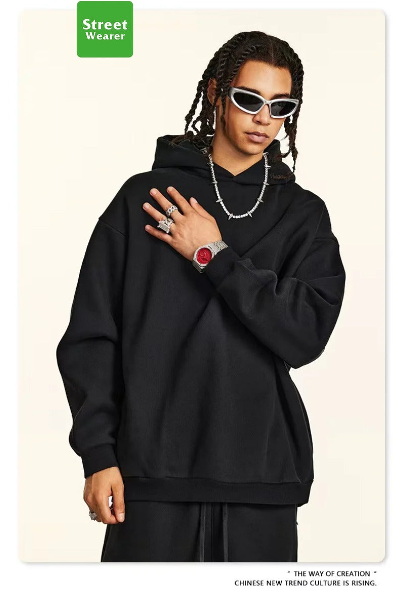 Heavyweight Loose Casual Thickened Hoodie SW006BEW2419K2405