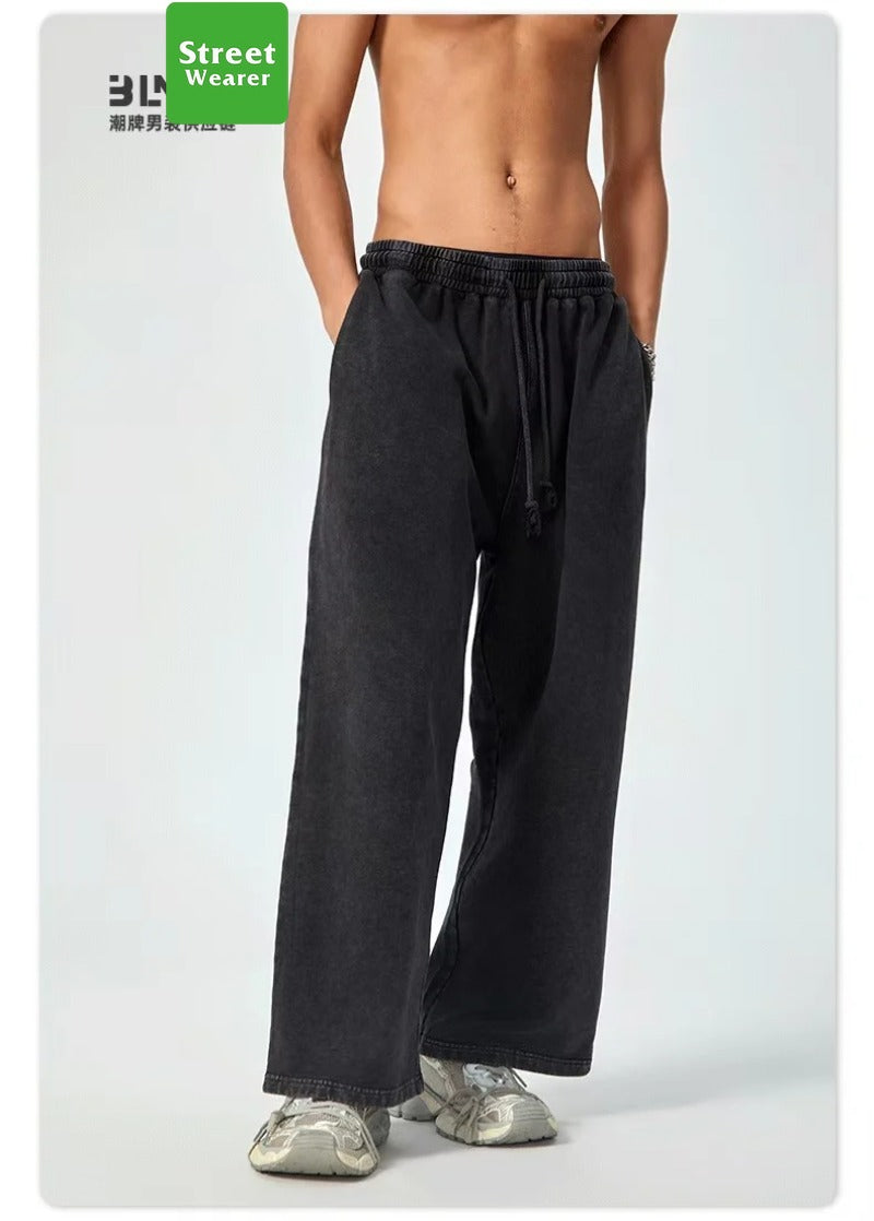 Washed Basic Sweatpants SW010AE8CH002