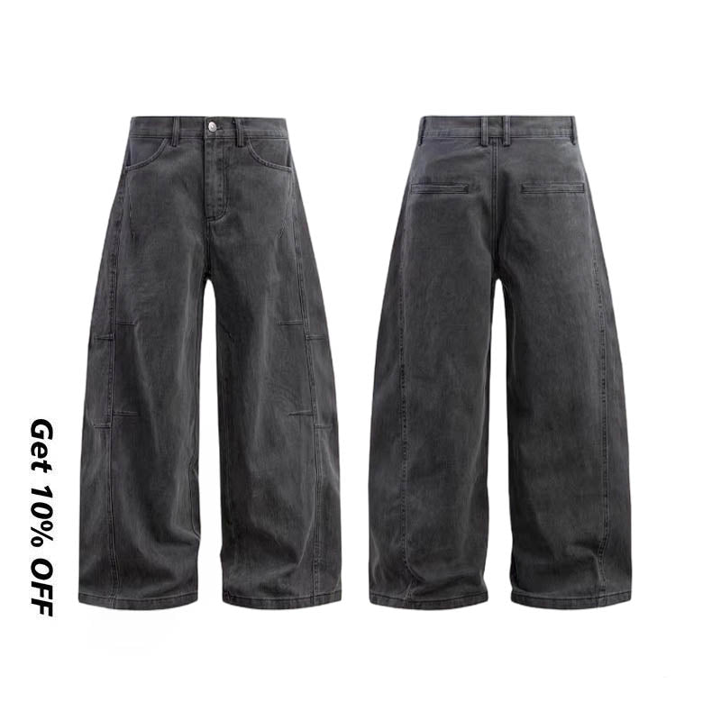 Cleanfit Baggy Scimitar-silhouette Jeans 1050