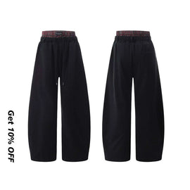 Scimitar-silhouette Double Waist Sweatpants CK6597
