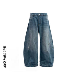 Cleanfit Baggy Scimitar-silhouette Jeans 1053