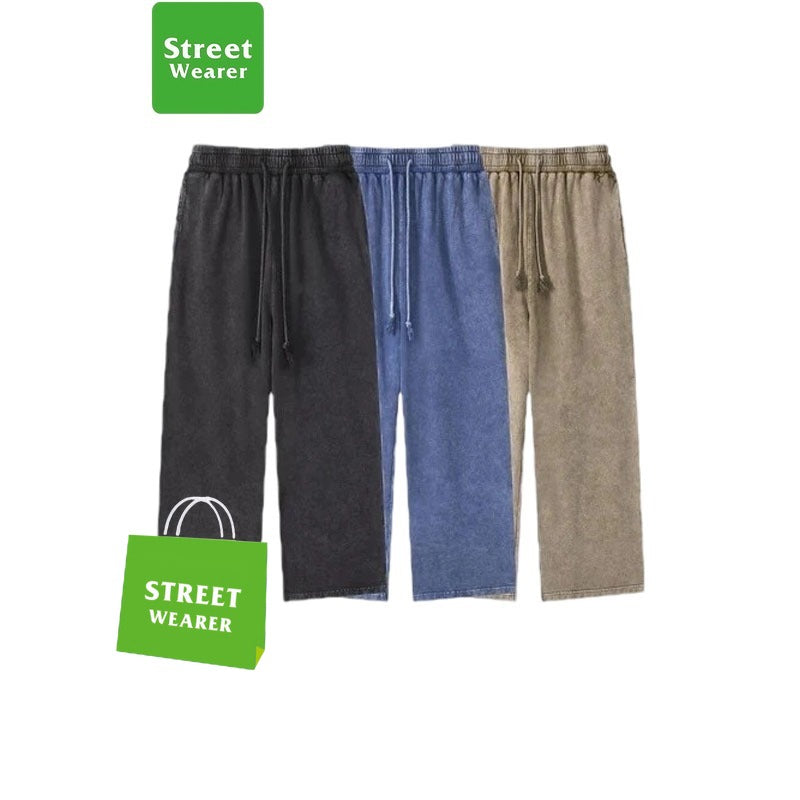 Washed Basic Sweatpants SW010AE8CH002