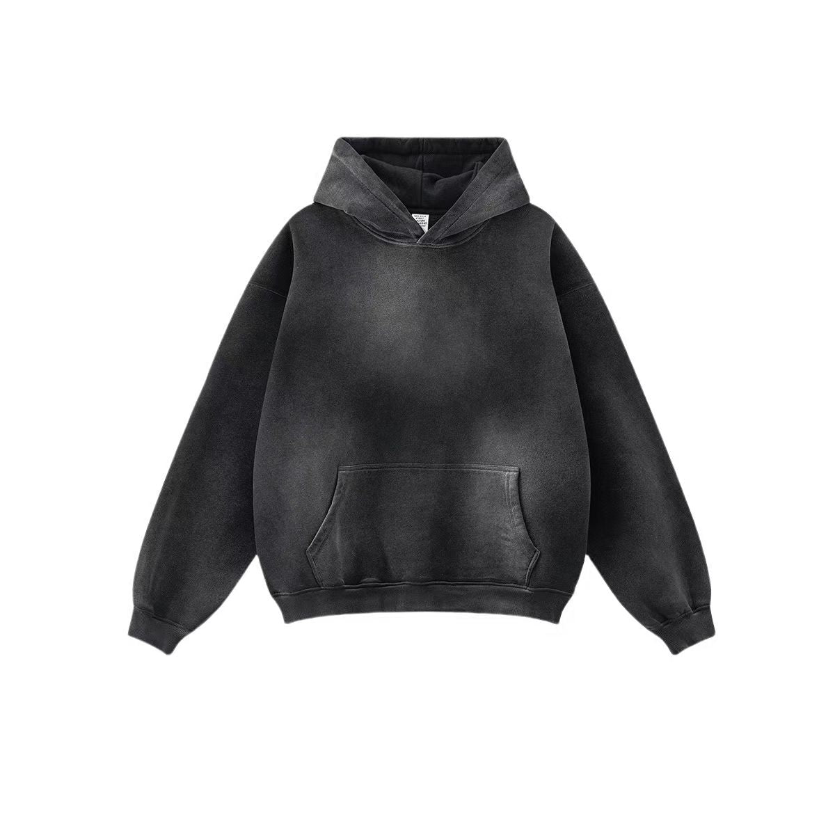 Spray monkey gradient color  washed vintage hoodie set SW004BEW2423K2429