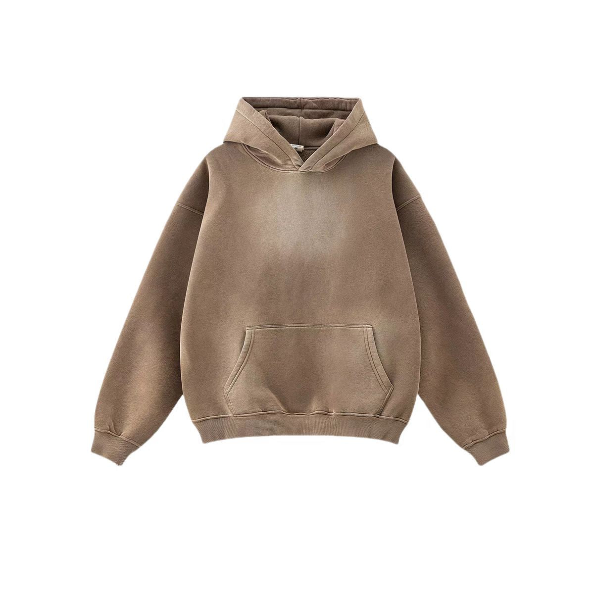 Spray monkey gradient color  washed vintage hoodie set SW004BEW2423K2429
