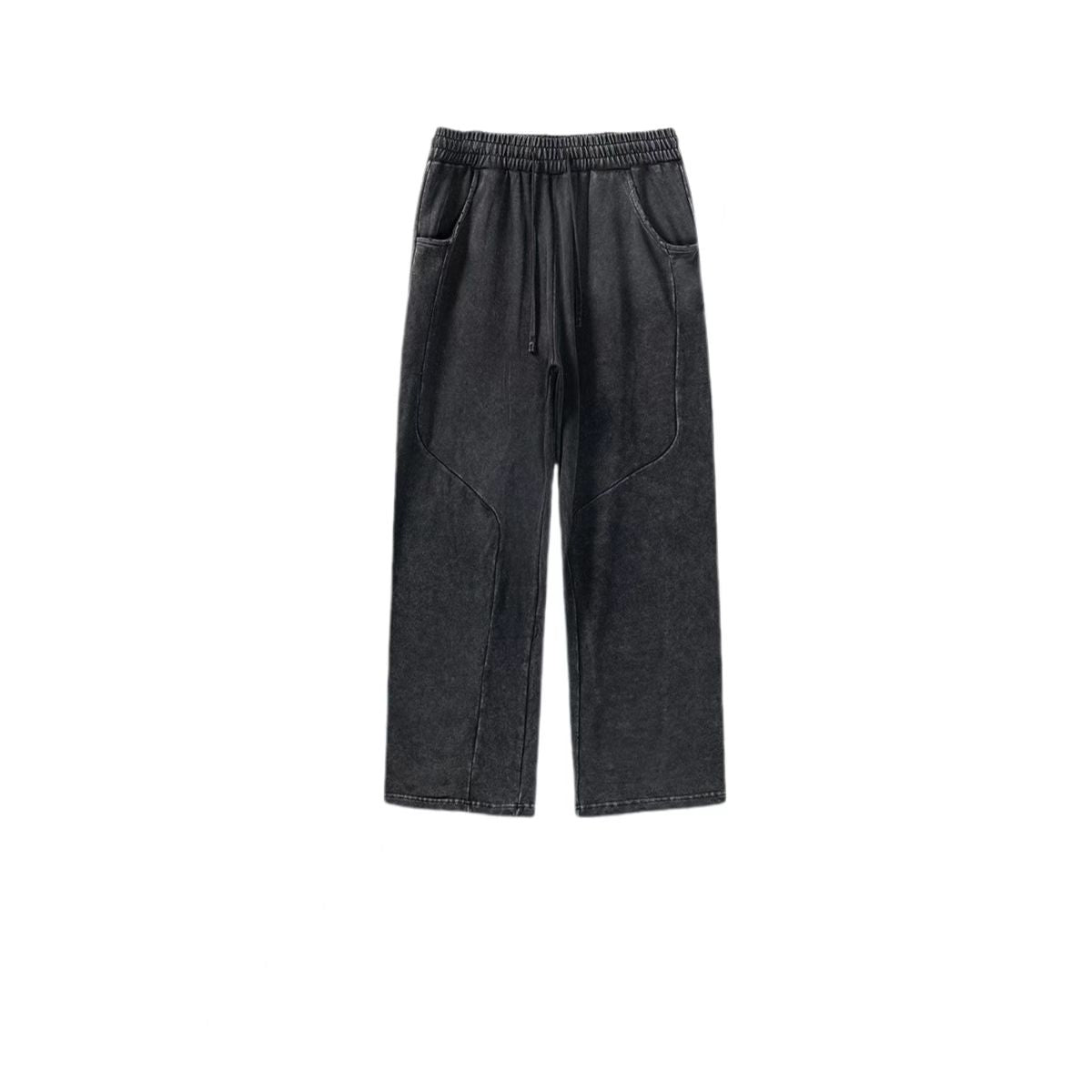 Loose Casual Vintage Washed Straight Leg sweatpants SW008BE3278