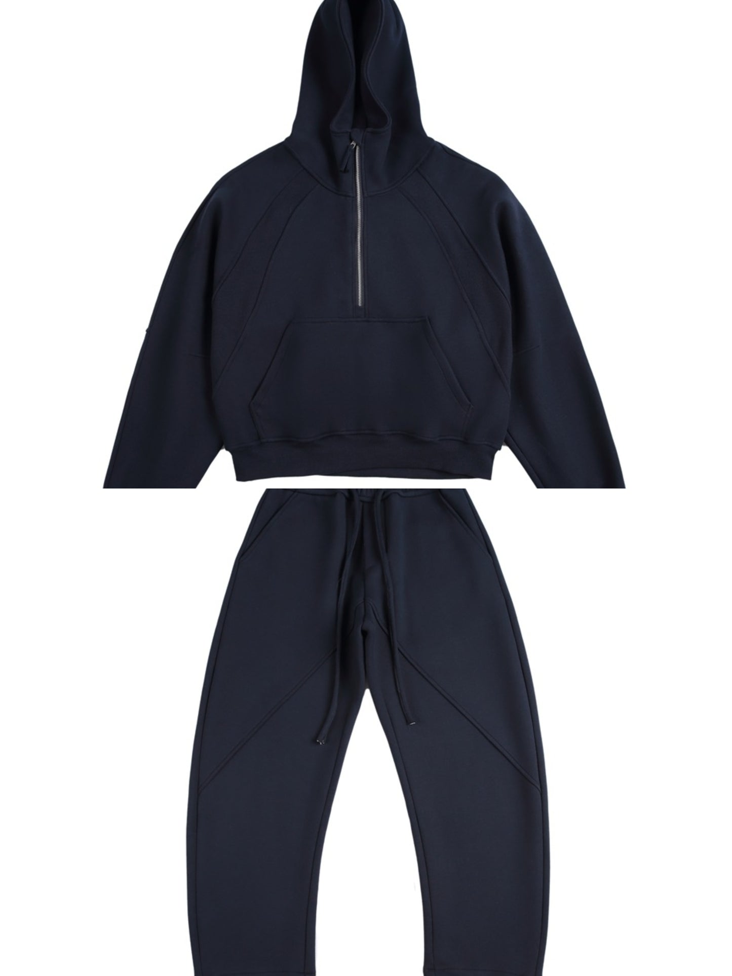 Multi-Panel UltraWeight Hoodie Set SW018LLLWY988&985