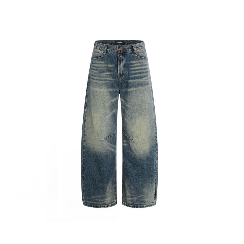Retro Washed Blue Cat Whisker Jeans CK9720