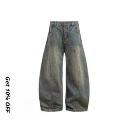 Cleanfit Baggy Scimitar-silhouette Jeans 1038