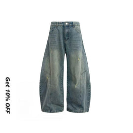 Cleanfit Baggy Scimitar-silhouette Jeans 1053