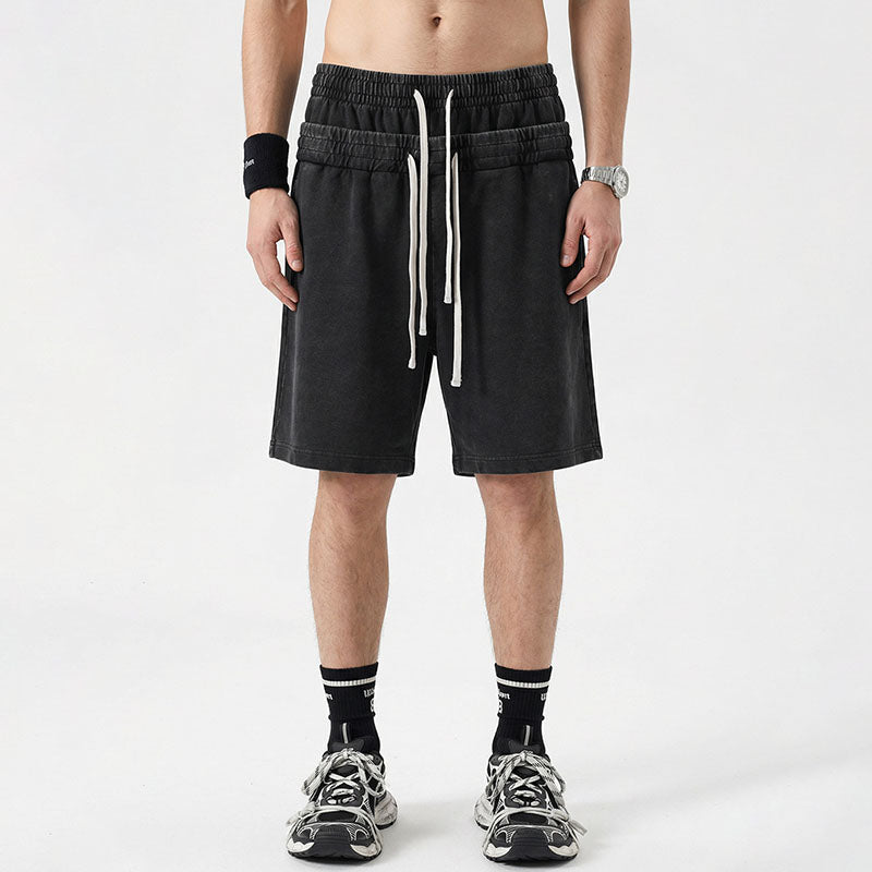 Double Waist Fired Snow Shorts K2797