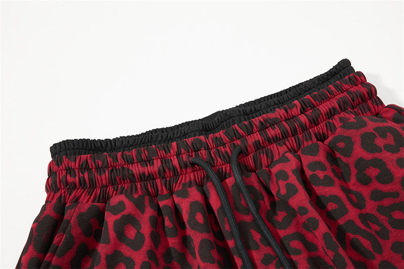 Wild Leopard Street Shorts K210