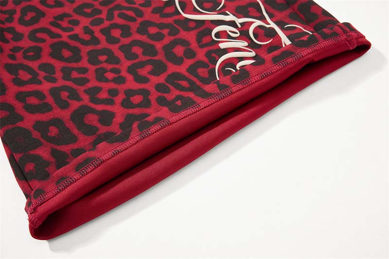 Wild Leopard Street Shorts K210