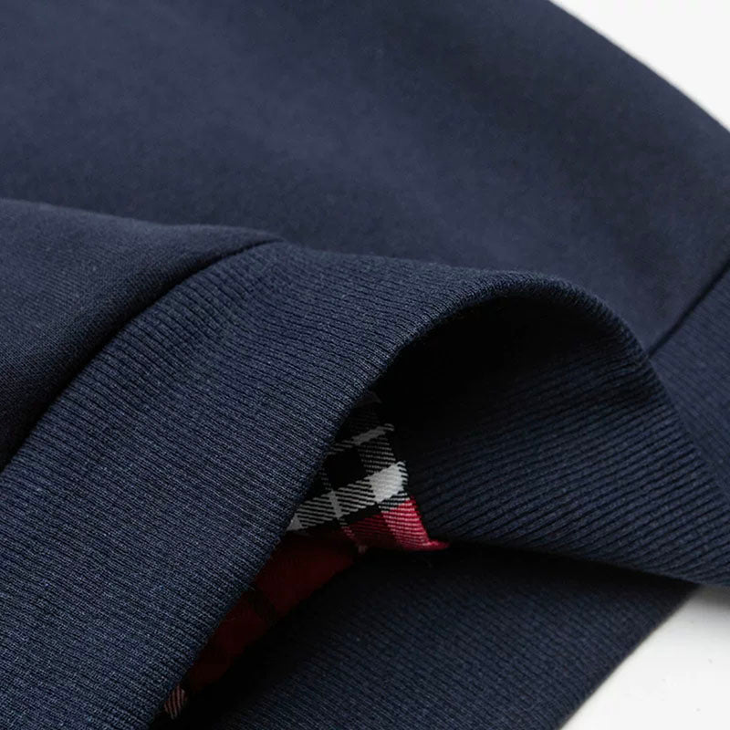 Navy Red Tartan 2-IN-1 Reversible Plaid Hoodie（Limited First Drop Pre-Order）