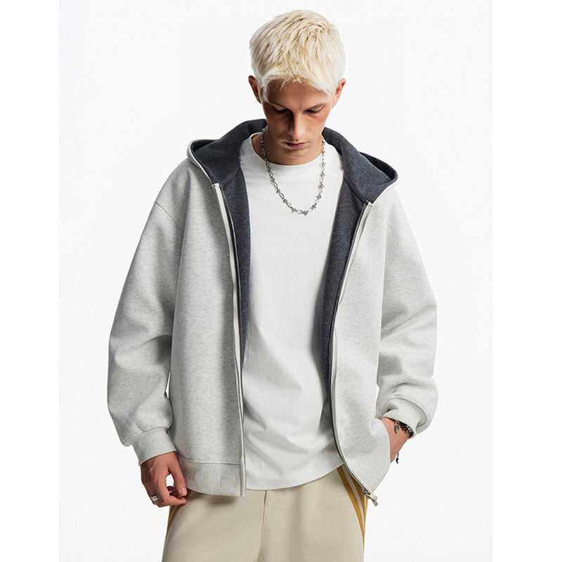 Heavyweight Color Block Patchwork Hoodies YE-WW99