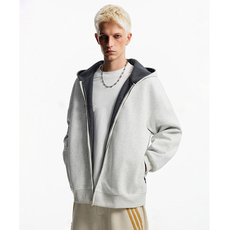 Heavyweight Color Block Patchwork Hoodies YE-WW99