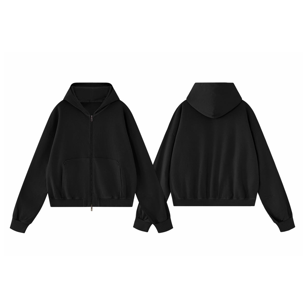 100% Cotton Washed Boxy Hoodies 27661&27631