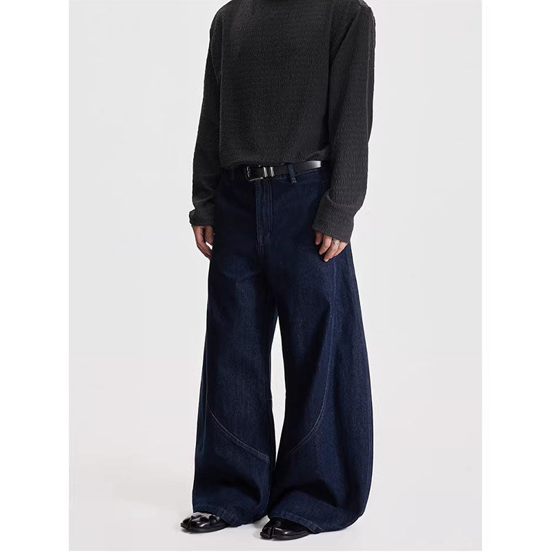 Cleanfit Baggy Scimitar-silhouette Jeans 1035
