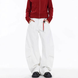 Cleanfit Scimitar-silhouette White Jean