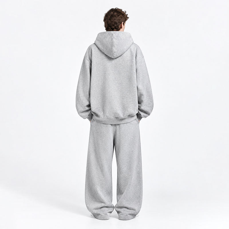2-IN-1 Sky Plaid Reversible Hoodie