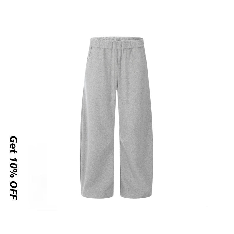 Simple Scimitar-silhouette Sweatpants CK6630