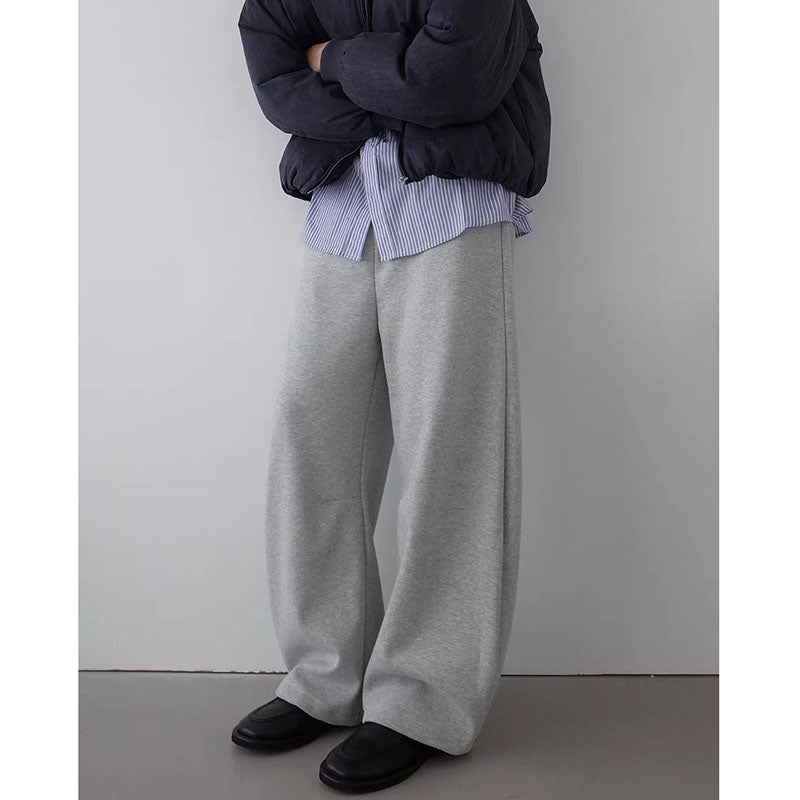 Simple Scimitar-silhouette Sweatpants CK6630