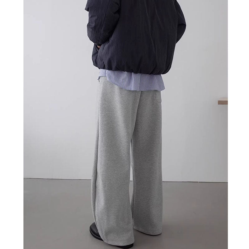 Simple Scimitar-silhouette Sweatpants CK6630