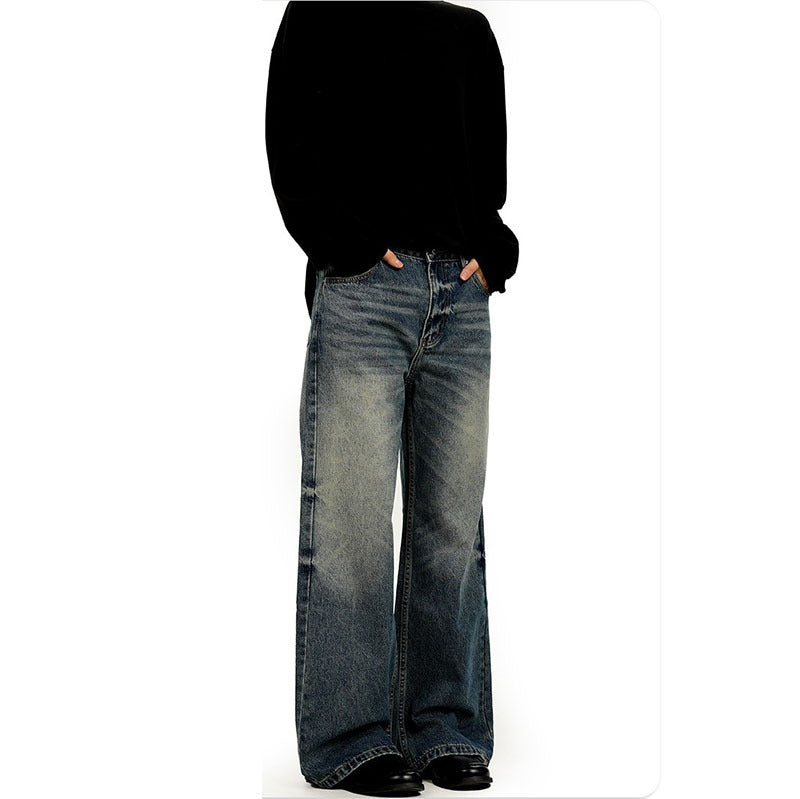 Cleanfit Washed  Retro Cat-Whisker Jeans CK5567