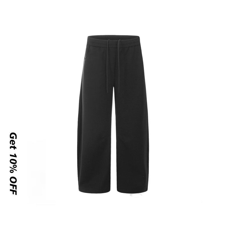 Simple Scimitar-silhouette Sweatpants CK6630