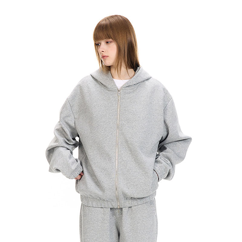 Scuba Knit Boxy Hoodie Set X908X909