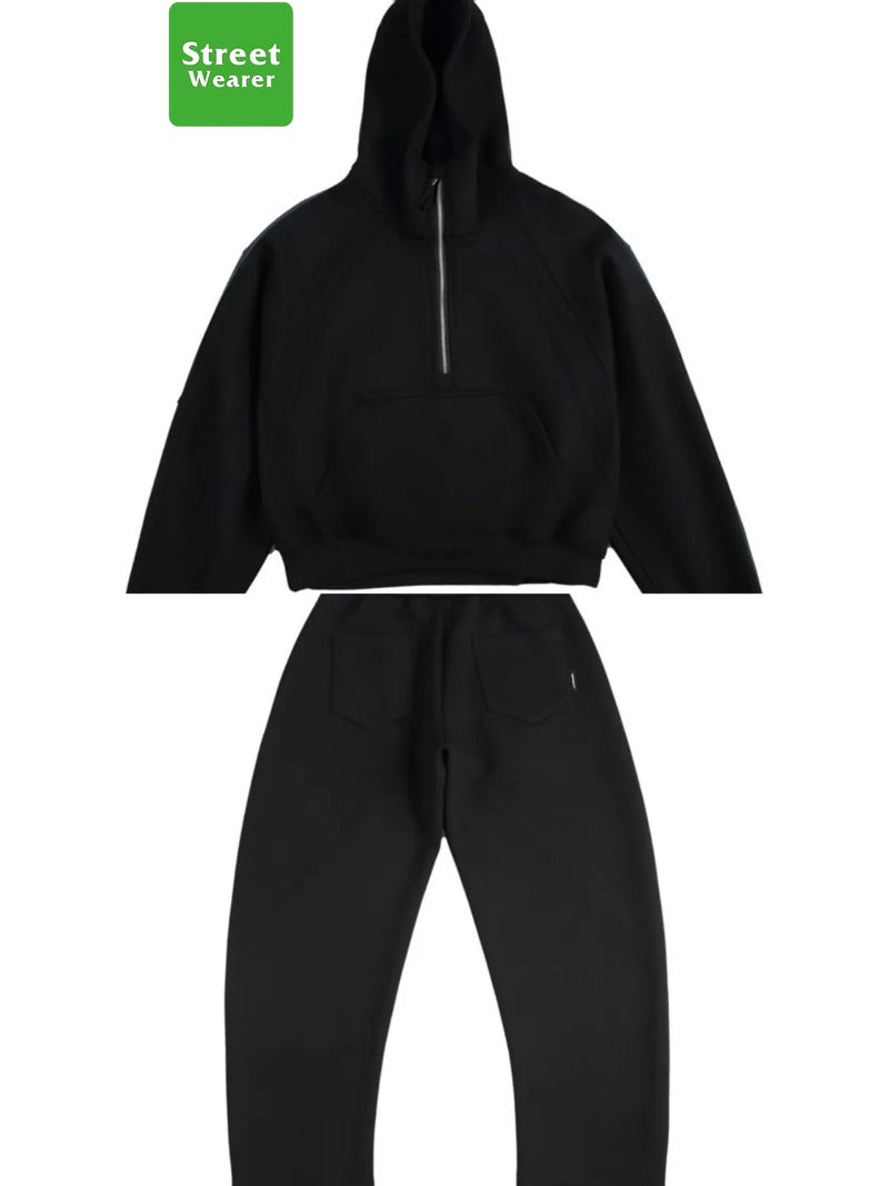 Multi-Panel UltraWeight Hoodie Set SW018LLLWY988&985
