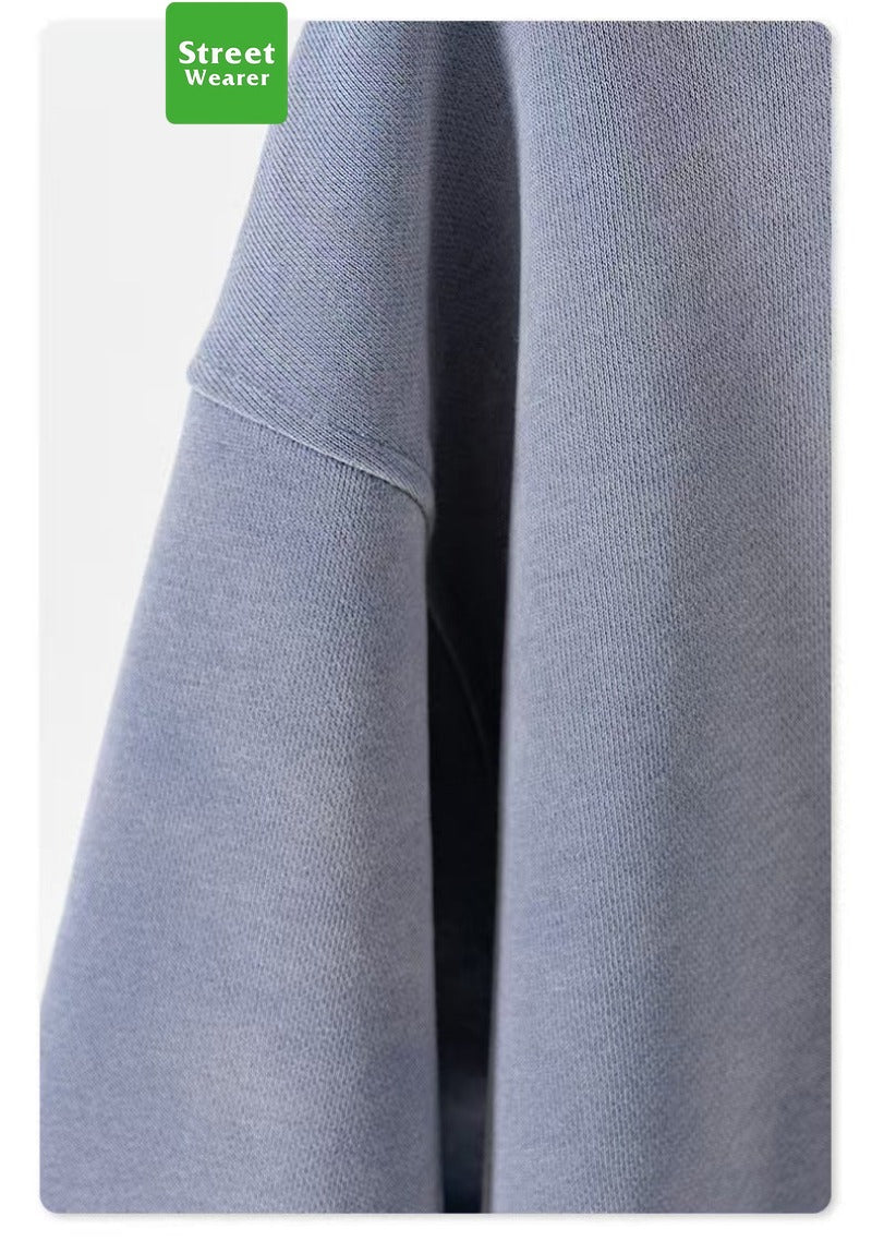 Spray monkey gradient color  washed vintage hoodie set SW004BEW2423K2429