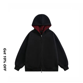Heavyweight Color Block Patchwork Hoodies YE-WW99