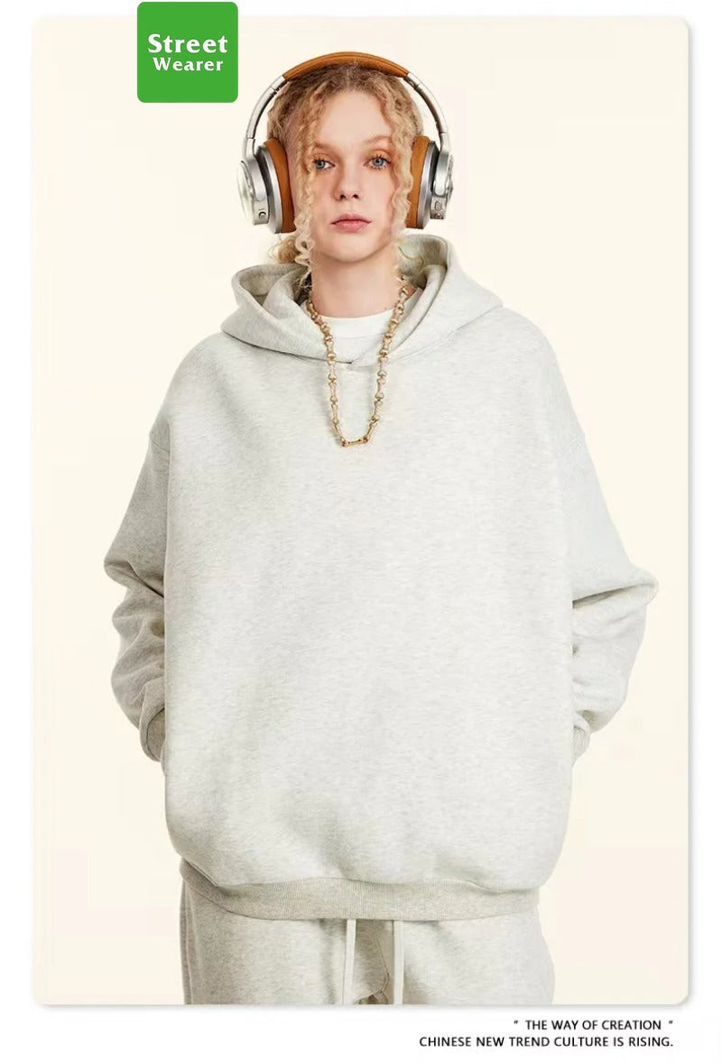 Heavyweight Loose Casual Thickened Hoodie SW006BEW2419K2405