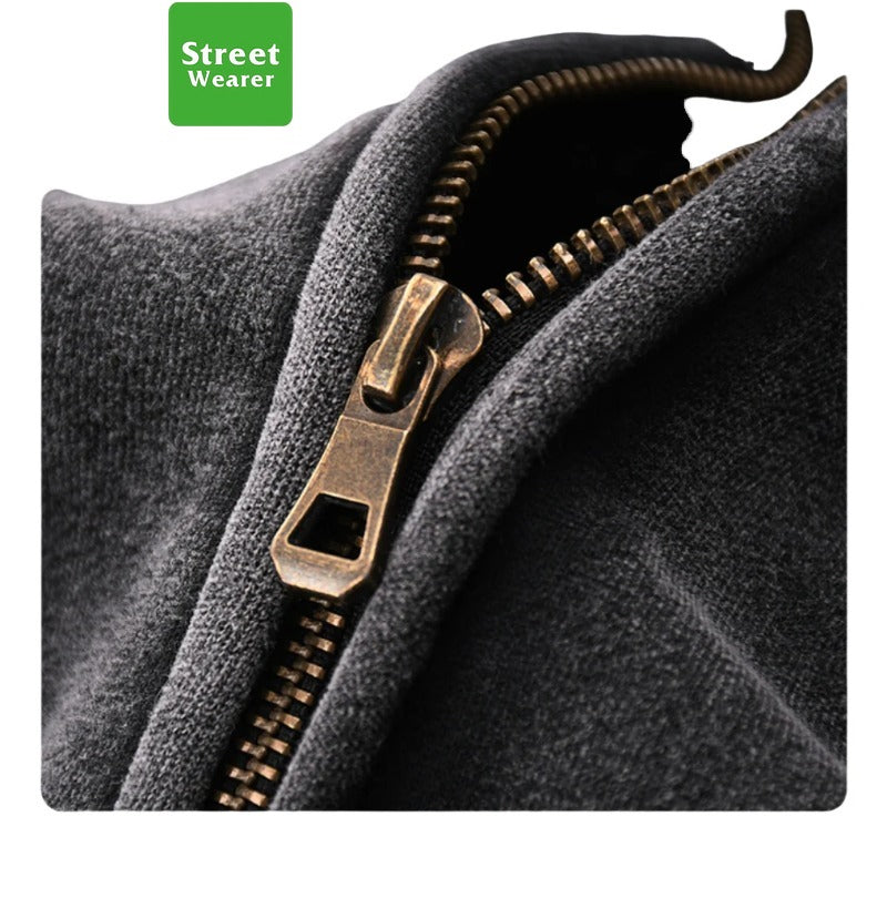 Gradient Spray Horsebit Heavy Wash Vintage Hoodie SW005XJKFLMW-03