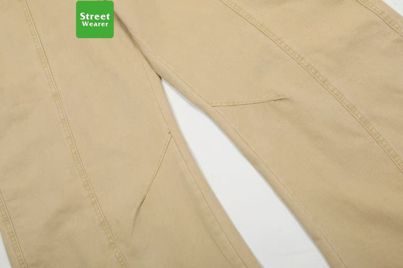 Scimitar-silhouette Cargo pants SW012KNCK6615