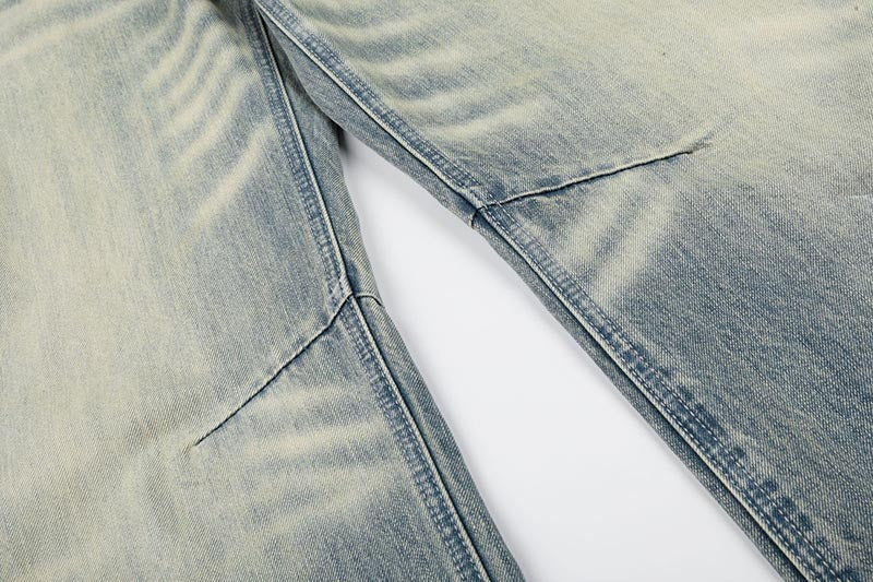 Blade Barre  Whisker Scimitar Jeans — Vintage Blue GPC9820