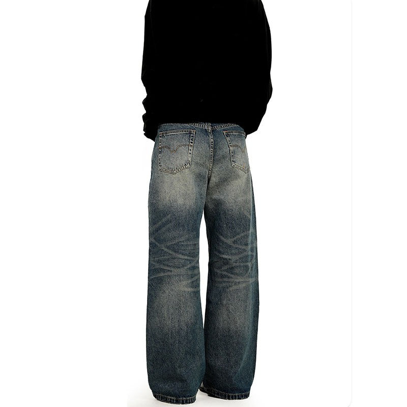Cleanfit Washed  Retro Cat-Whisker Jeans CK5567