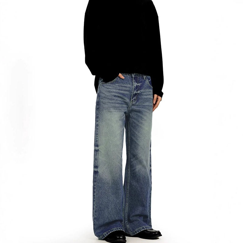 Cleanfit Washed  Retro Cat-Whisker Jeans CK5567