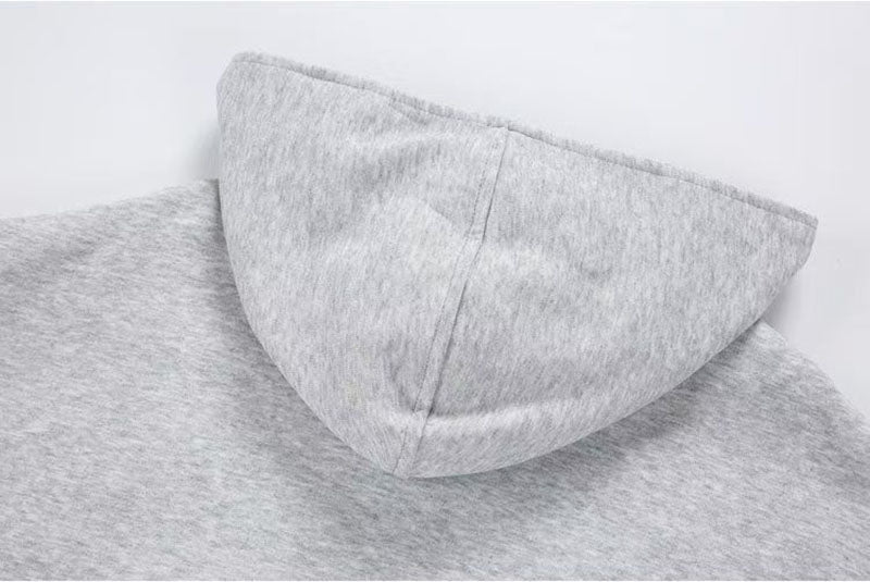 2-IN-1 Sky Plaid Reversible Hoodie