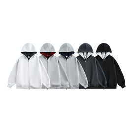 Heavyweight Color Block Patchwork Hoodies YE-WW99