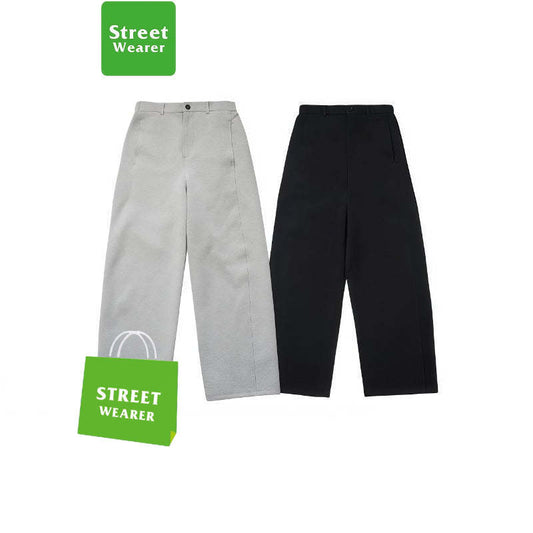 Comfortable Air Layer Loose Knit Scimitar Sweatpants SW026UNFGL210