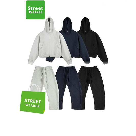 Multi-Panel UltraWeight Hoodie Set SW014LLLWY982 WY985