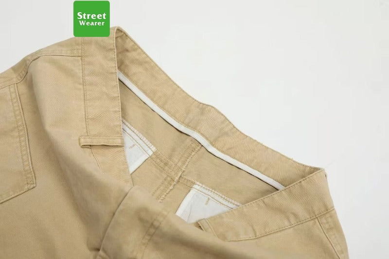 Scimitar-silhouette Cargo pants SW012KNCK6615