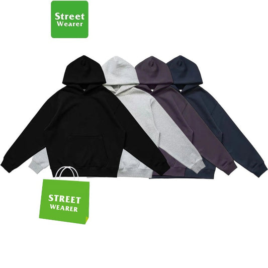 500G Scuba Knit Boxy Hoodie SW016UNFH316A