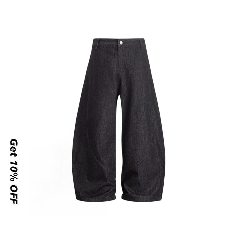Cleanfit Baggy Scimitar-silhouette Jeans 1035