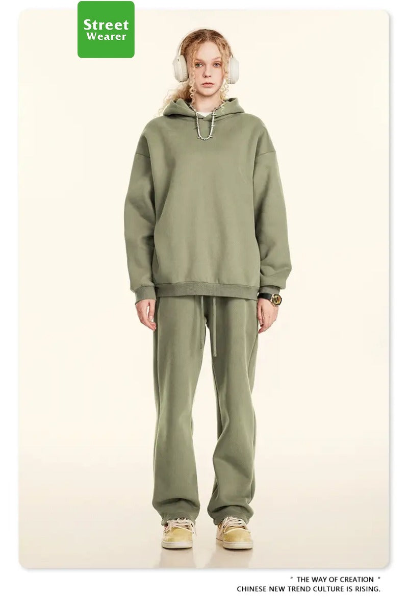 Heavyweight Loose Casual Thickened Hoodie SW006BEW2419K2405