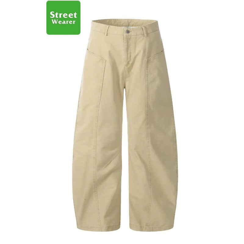 Scimitar-silhouette Cargo pants SW012KNCK6615