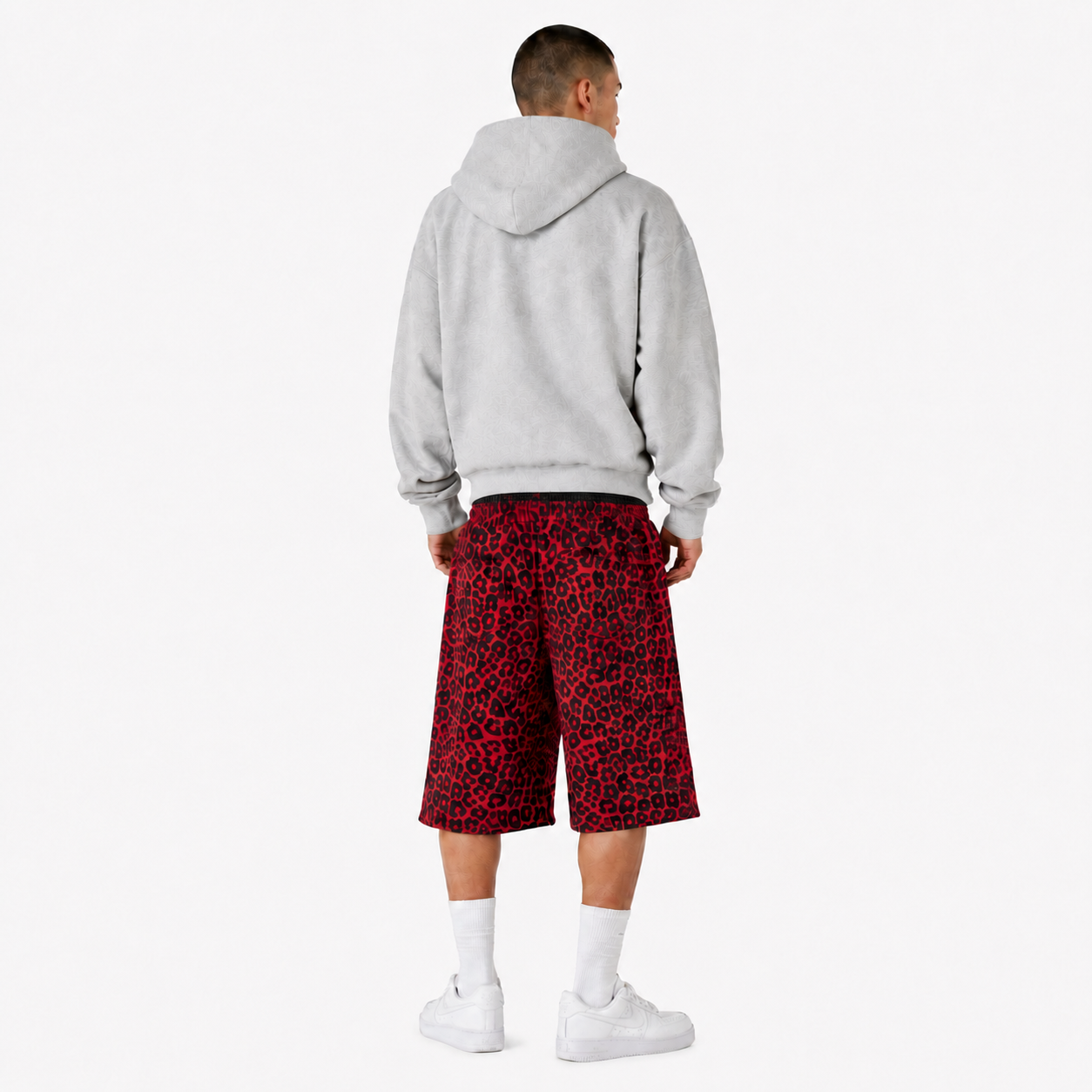Wild Leopard Street Shorts K210
