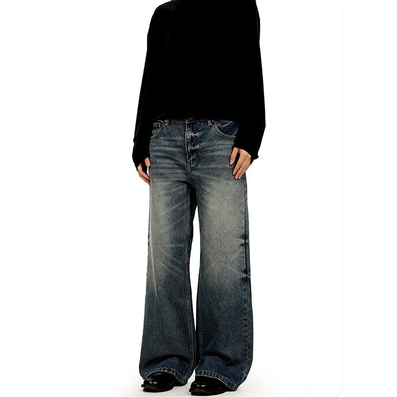 Cleanfit Washed  Retro Cat-Whisker Jeans CK5567